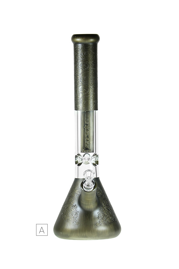 18 inch 7mm Sandblasted Metallic Beaker