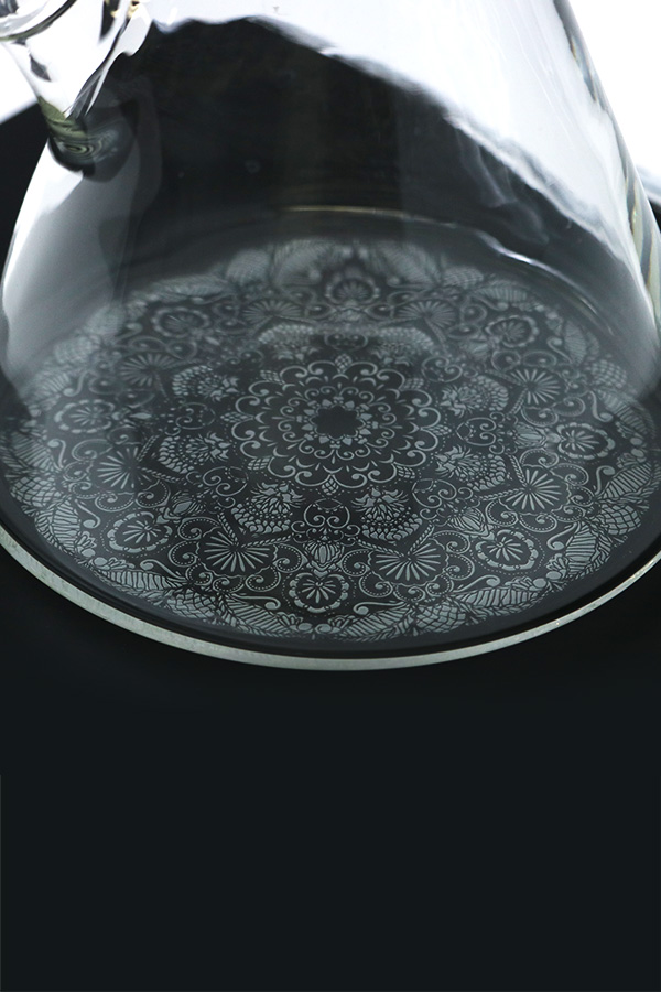 18 inch Sandblasted Beaker