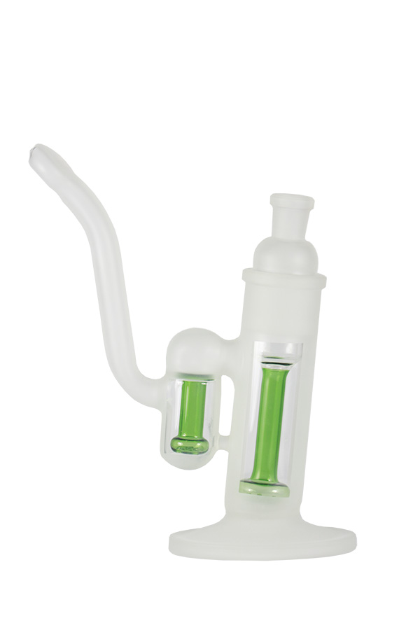 12 inch Dual Showerhead Sandblast Bubbler