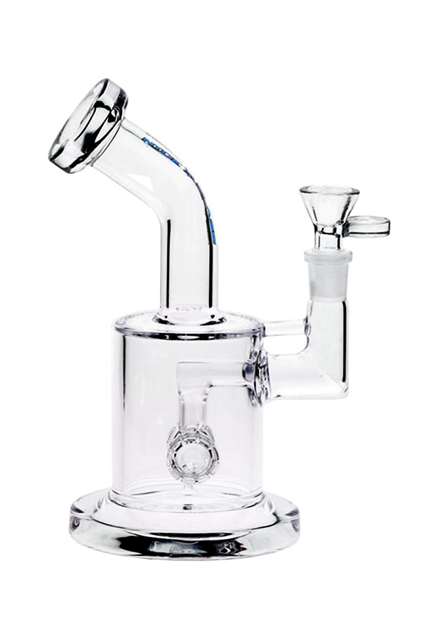 8 inch 7mm Double Wheel Perc Bubbler