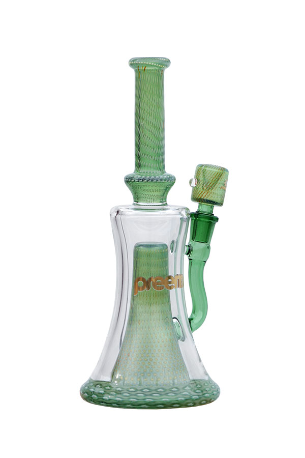 10 inch Glassworks Cone Showerhead Bubbler