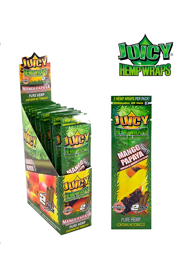 Juicy Jay's Hemp Wraps - Mango Papaya Twist