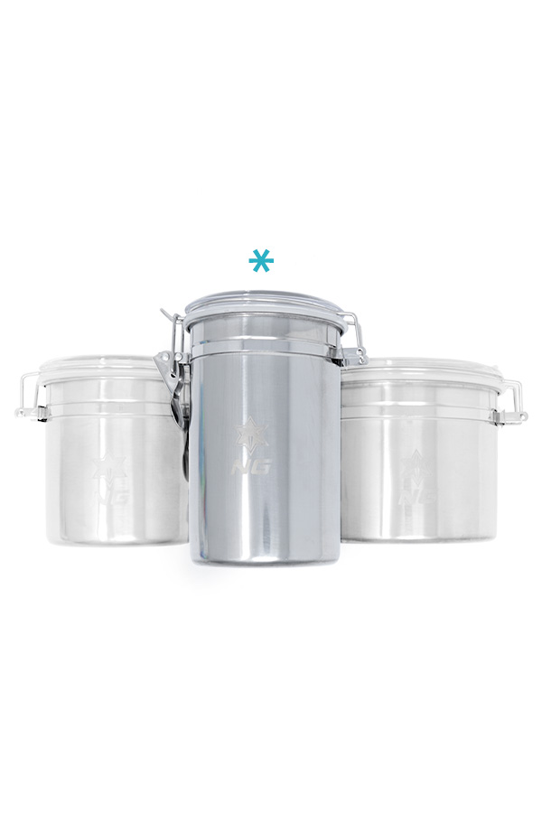 Stainless Metal Canister - Tall