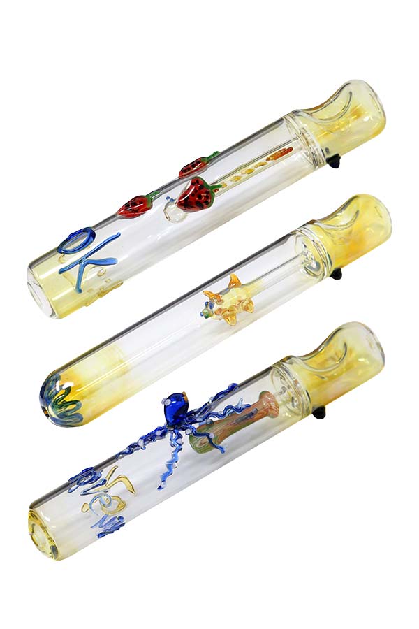 8 inch Steamroller Glass Pipe