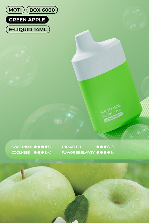 MOTI BOX 6000 - Green Apple