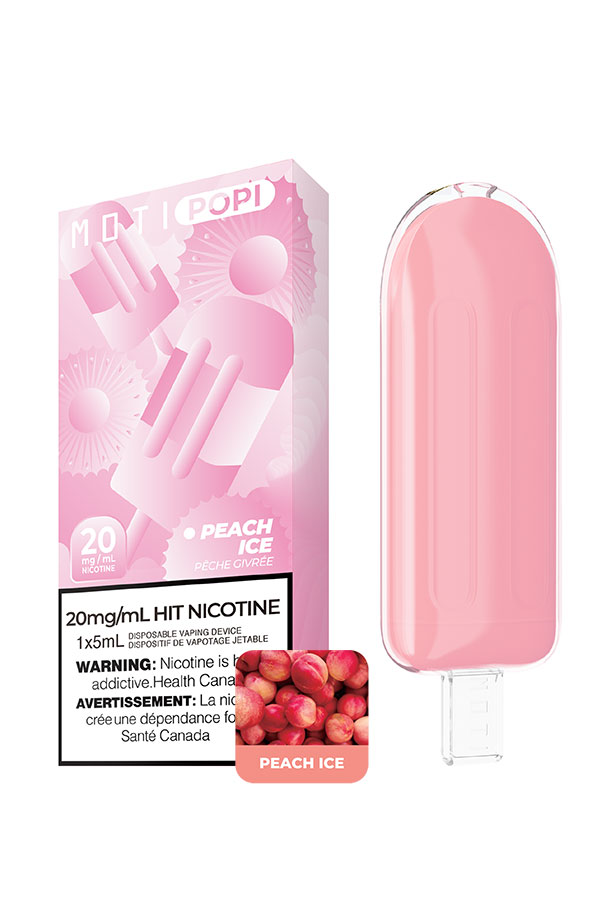 MOTI POPI Disposable Vape - Peach Ice